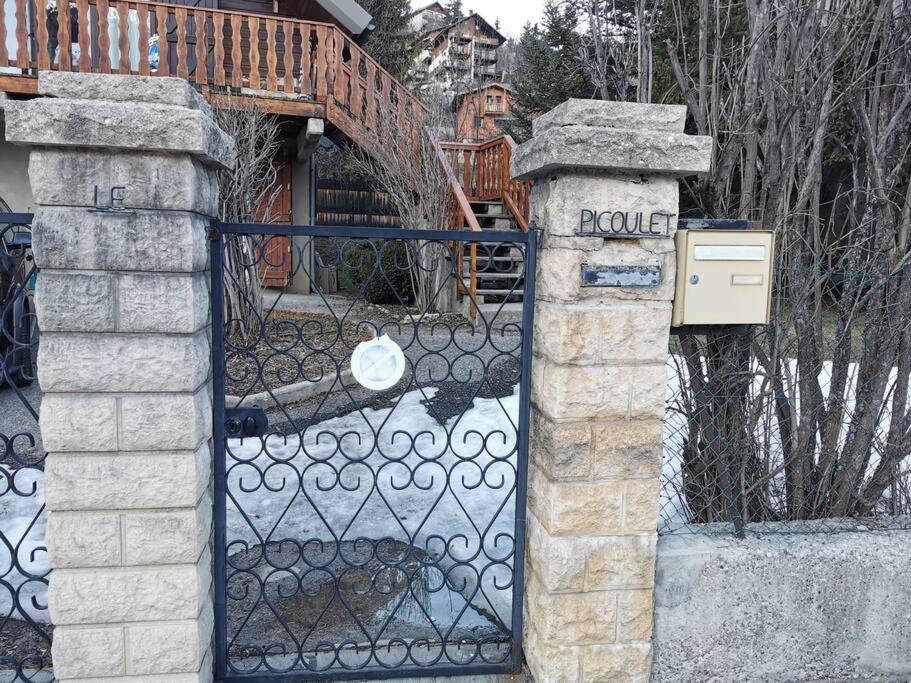 Le Picoulet : Appartement Tout Confort Coeur De Village Allos Exterior photo